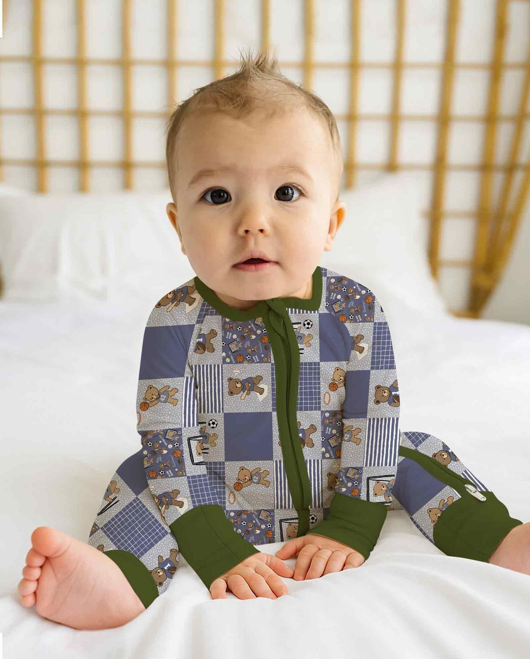 Game Day Teddy Bamboo Convertible Zippy