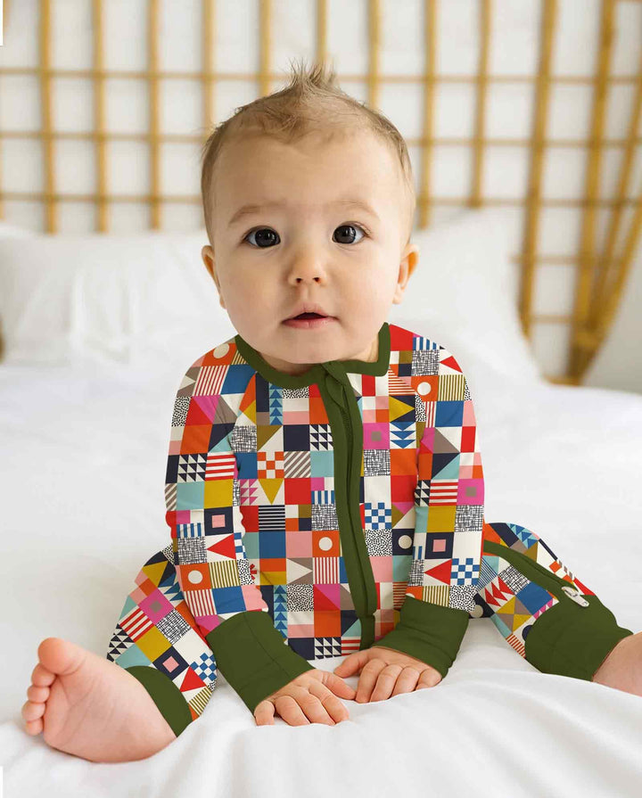 Playful Shapes Bamboo Convertible Zippy