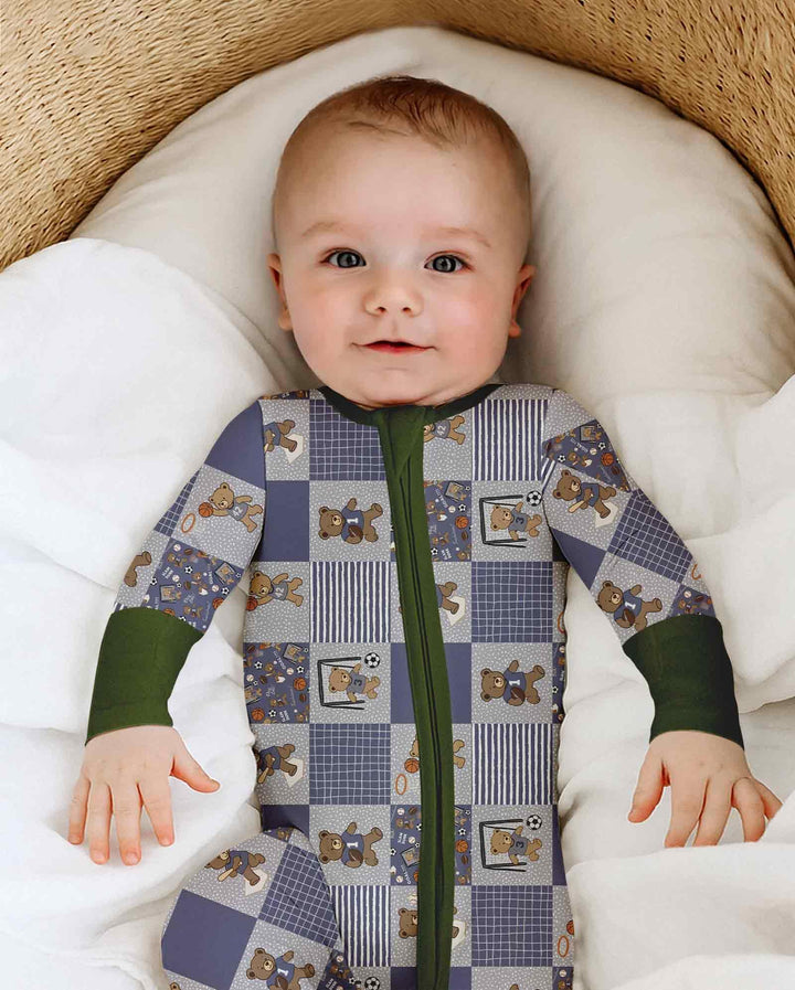 Game Day Teddy Bamboo Convertible Zippy