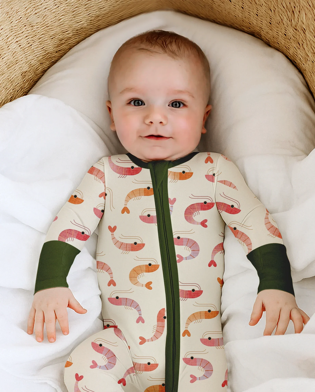 Sweet Shrimp Parade Bamboo Convertible Zippy