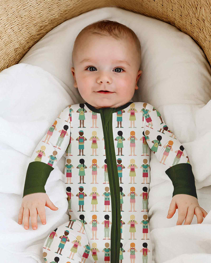 Little Friends Everywhere  Bamboo Convertible Zippy
