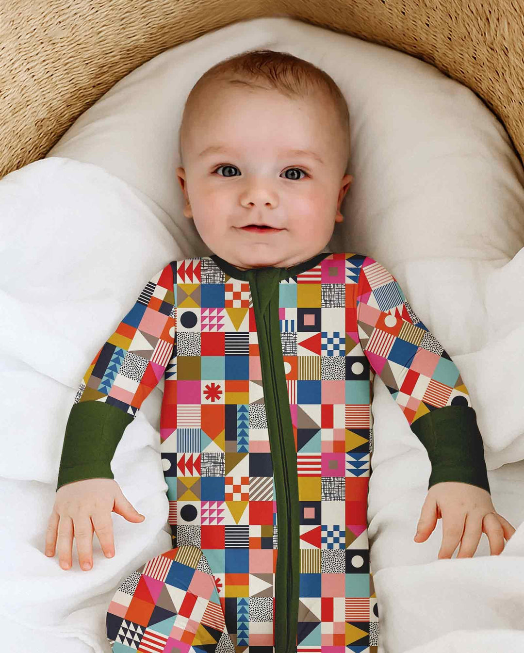 Playful Shapes Bamboo Convertible Zippy
