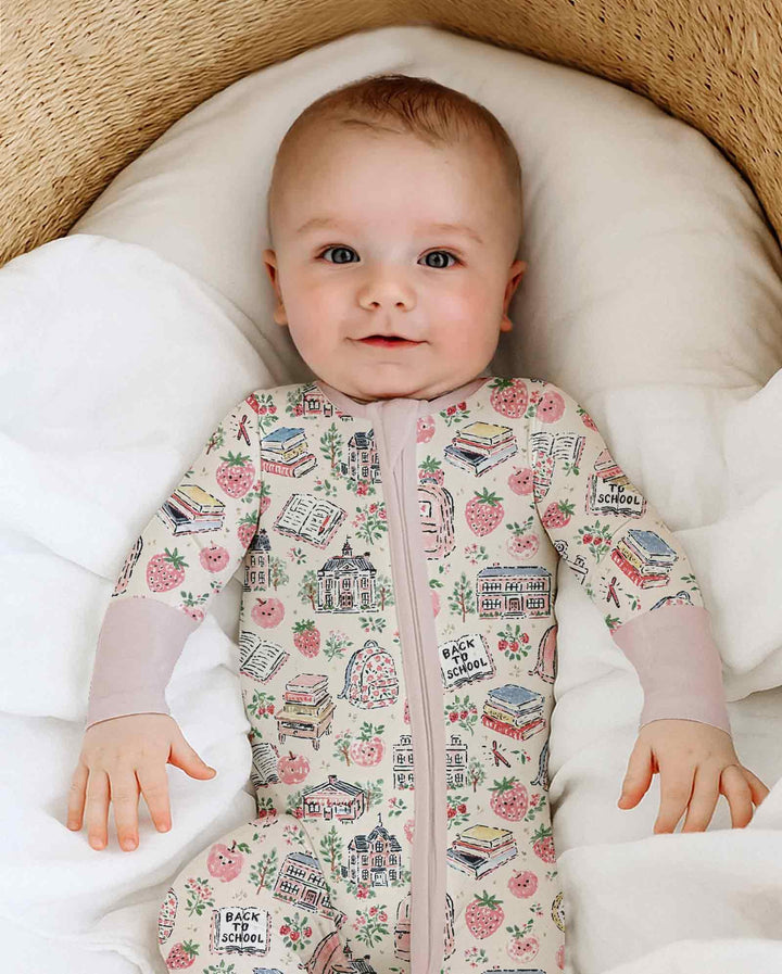Coquette Strawberry School Days Bamboo Convertible Zippy