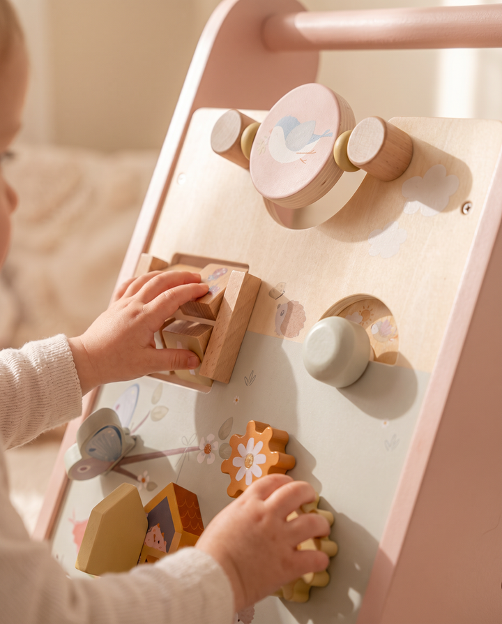 Garden Friends Wooden Activity Walker