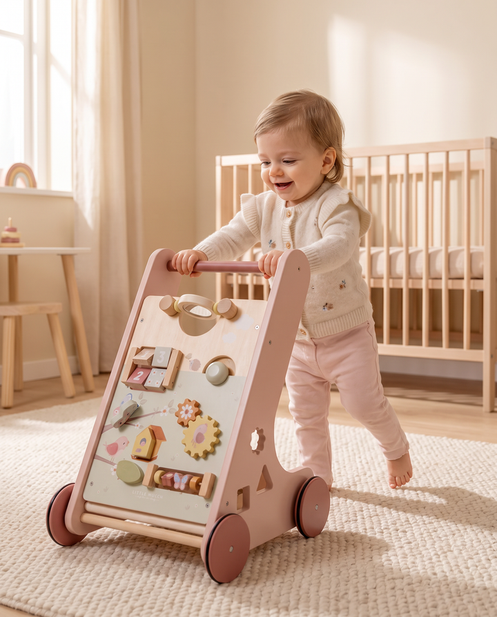 Garden Friends Wooden Activity Walker