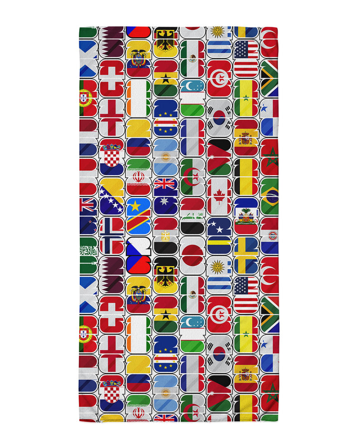 We Are 26 Family Matching Bamboo Beach Towel