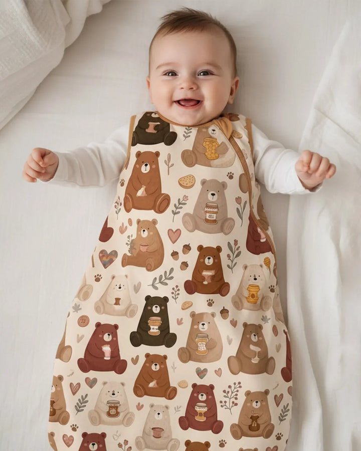 Bear Dreams Bamboo Sleep Bag