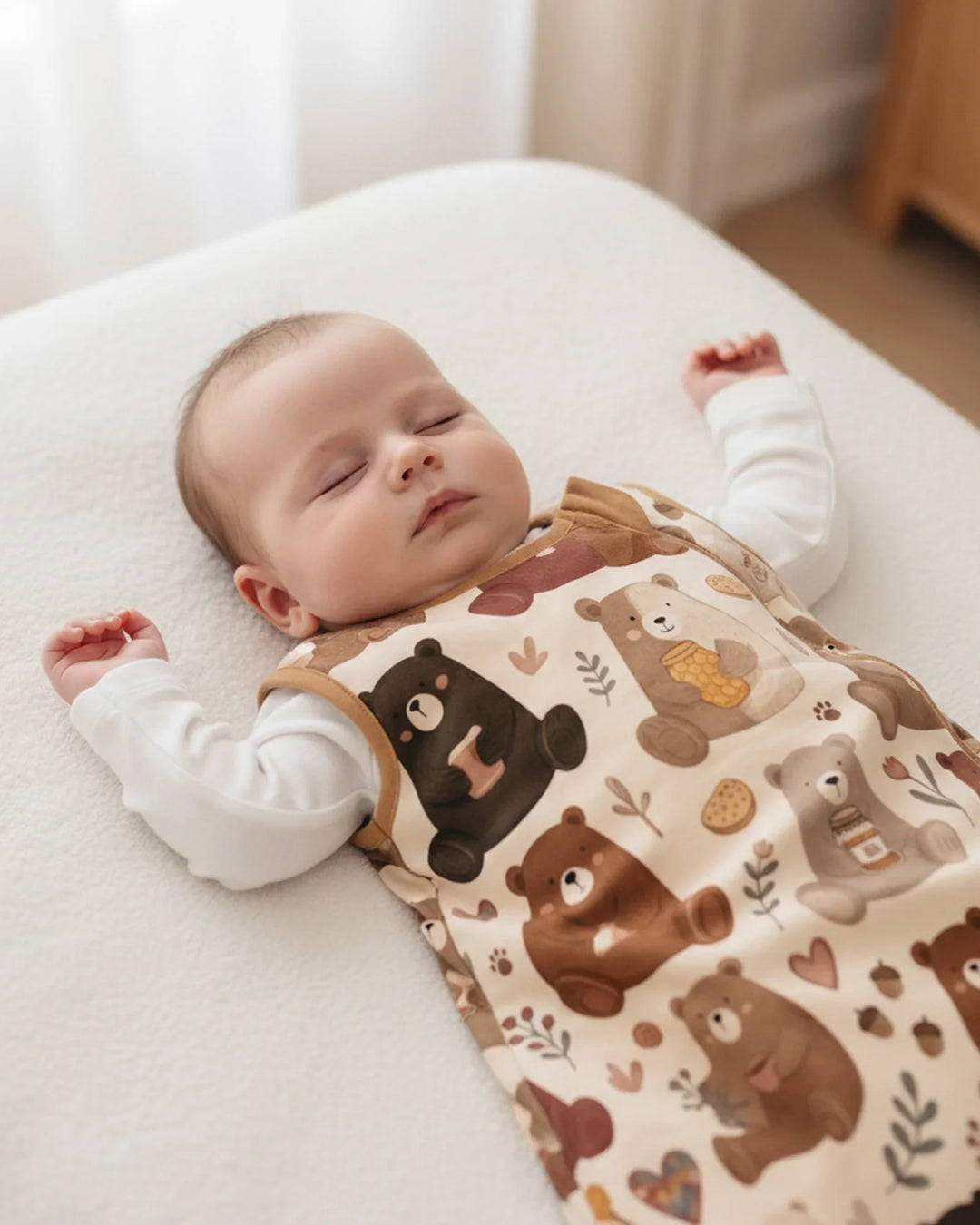 Bear Dreams Bamboo Sleep Bag