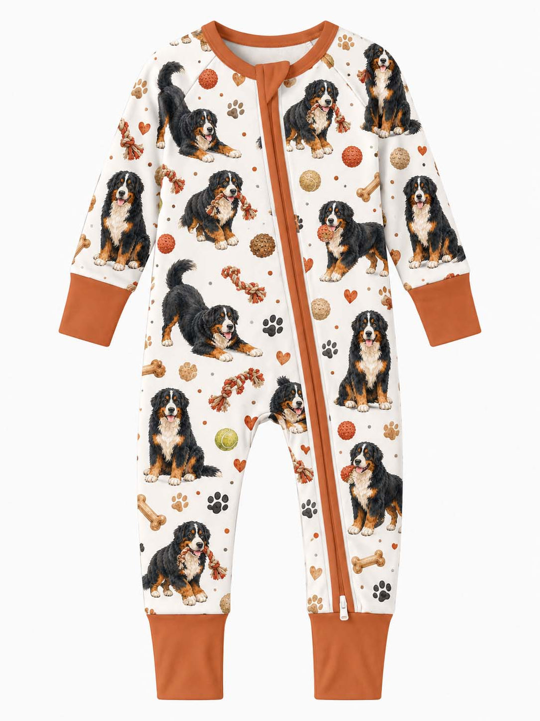 Bernese Dog Playtime Bamboo Convertible Zippy
