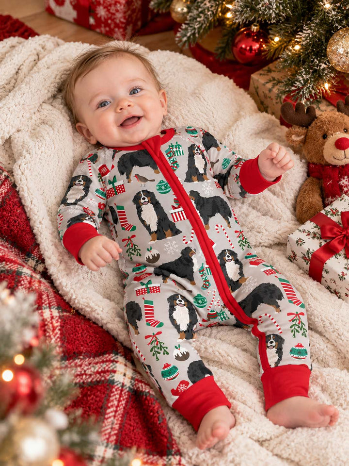 Bernese Mountain Dog Christmas Bamboo Convertible Zippy