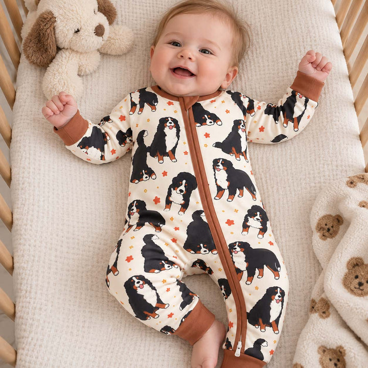 Bernese Mountain Dog Playtime Bamboo Convertible Zippy