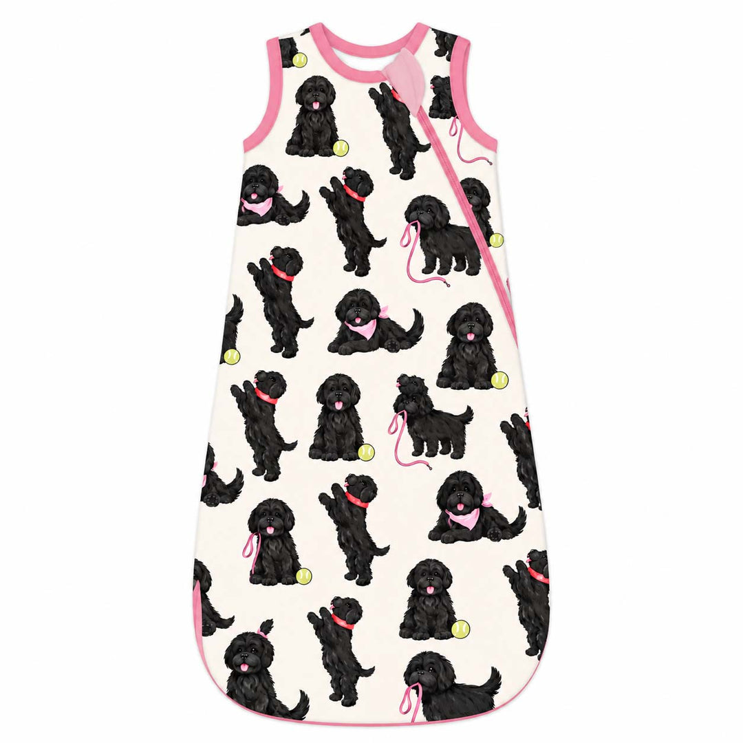 Black Dog Playtime Pink Bamboo Sleep Bag