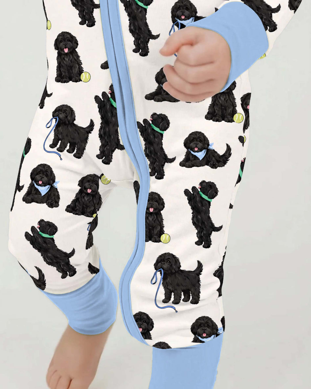 Black Dog Playtime Bamboo Convertible Zippy