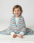 Preppy Fish Crew Bamboo Blanket