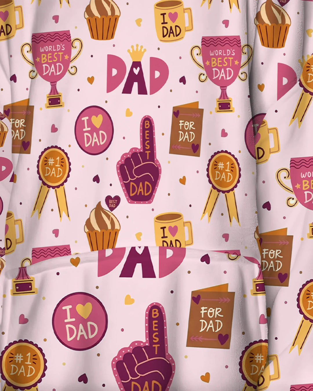 World's Best Dad Bamboo Blanket Hoodie