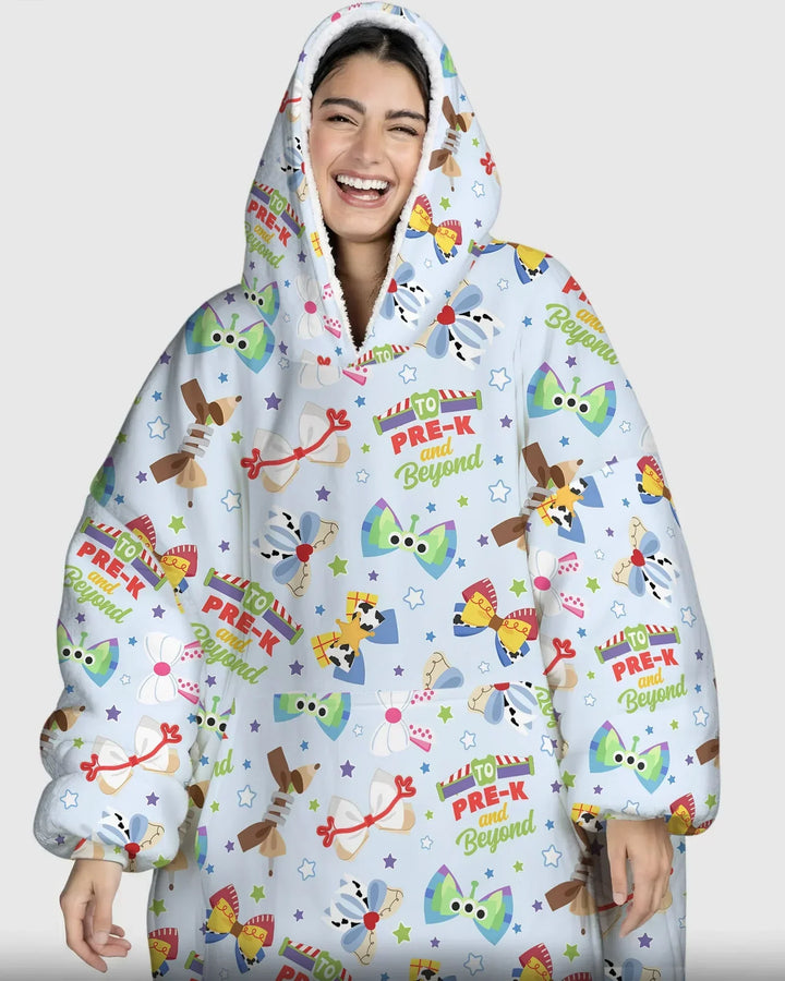 Ready for Pre-K Bamboo Blanket Hoodie