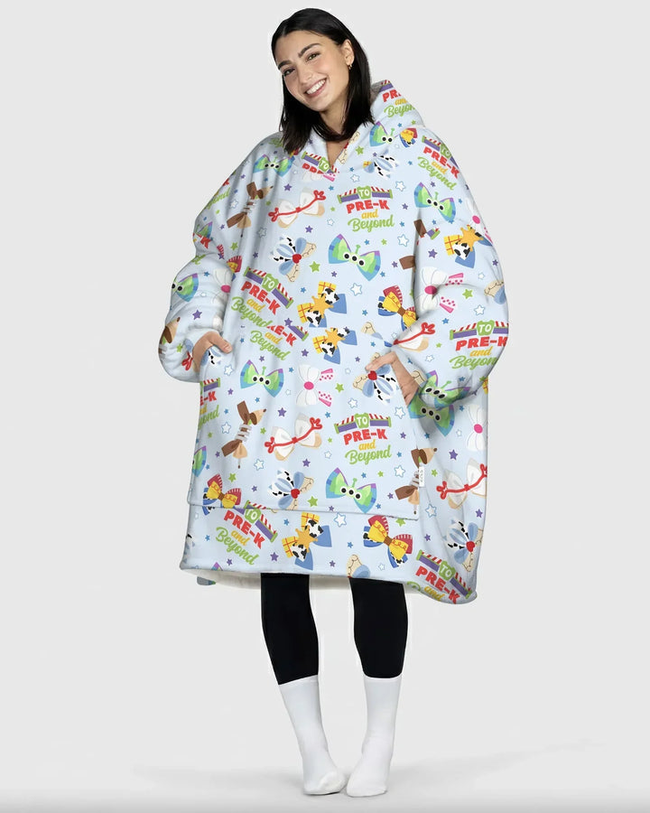Ready for Pre-K Bamboo Blanket Hoodie