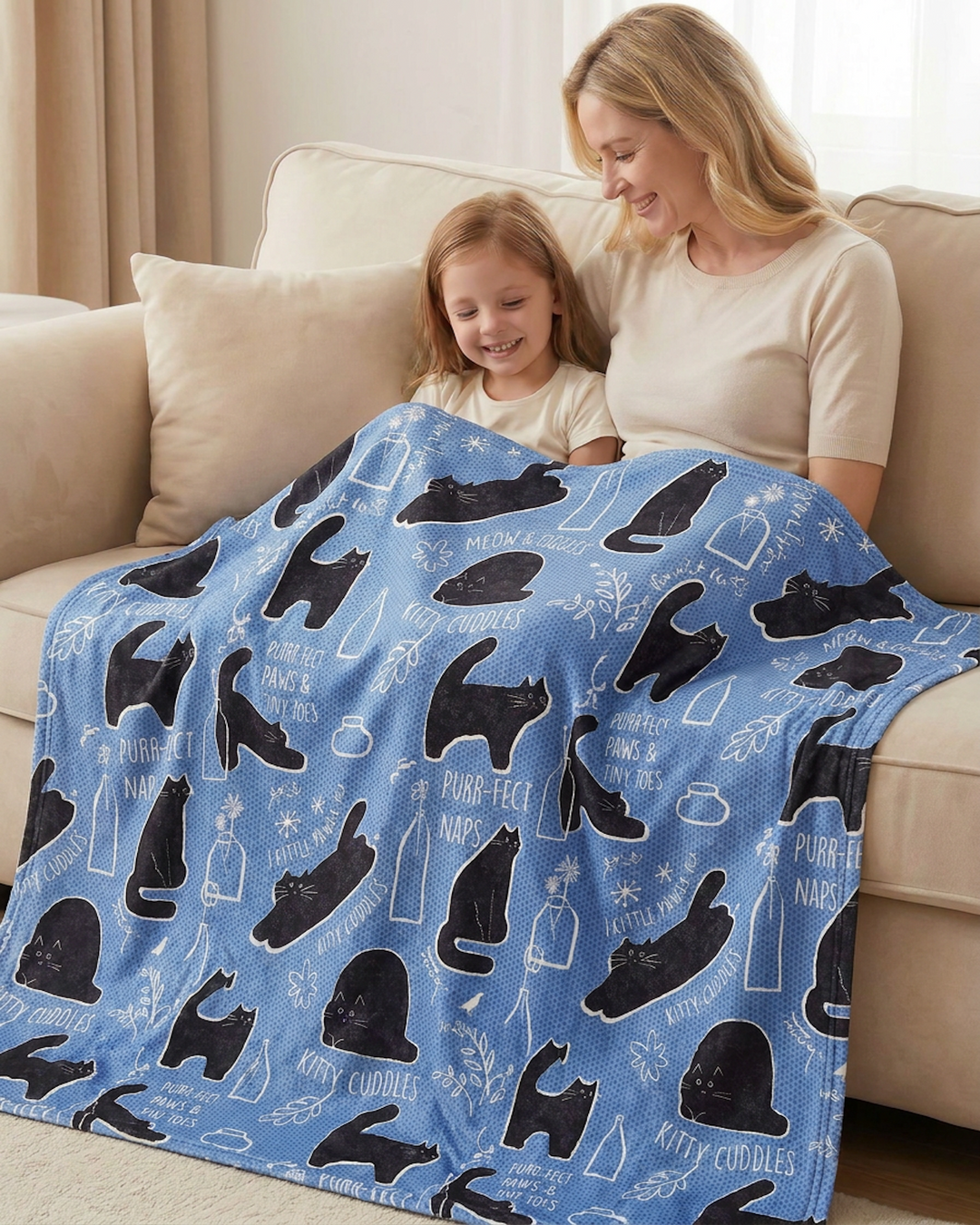 Purrfect Naps Bamboo Blanket