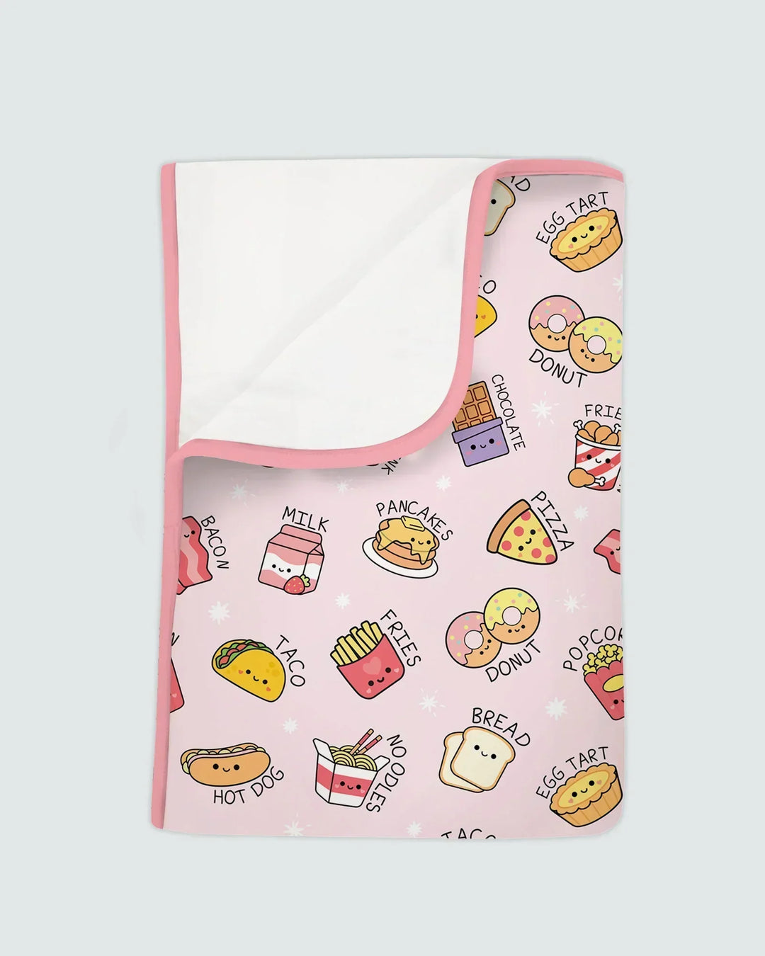 Kawaii Yummy Food Bamboo Blanket