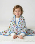 Custom Name Dad & Me Fixer Crew Bamboo Blanket