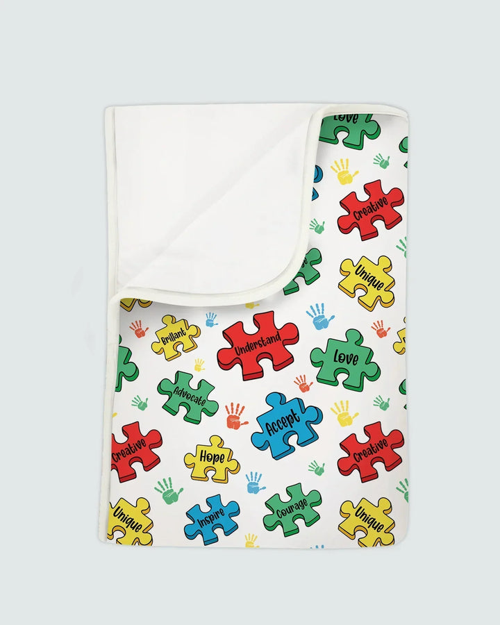 Puzzle You Are Bamboo Blanket
