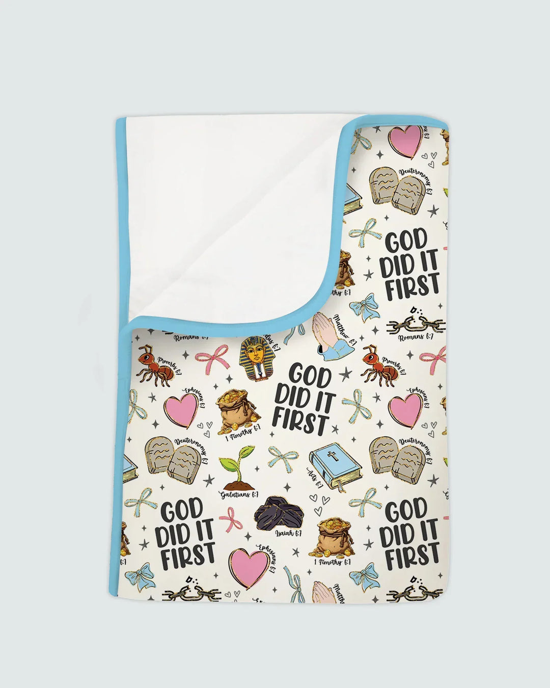 God Did It First Bamboo Blanket