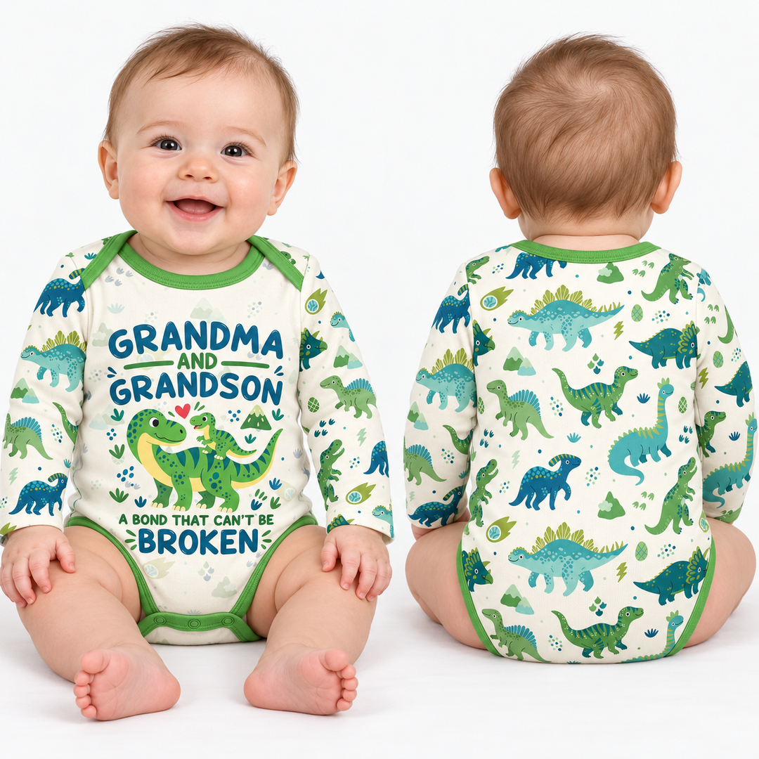 Personalized A Bond That Can't Be Broken Bamboo Bodysuit