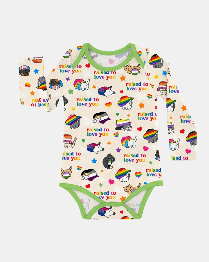 Rainbow Paws Family Matching Bamboo Bodysuit