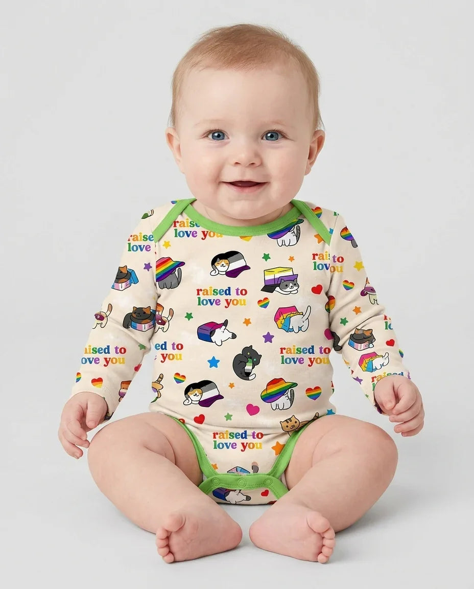Rainbow Paws Family Matching Bamboo Bodysuit