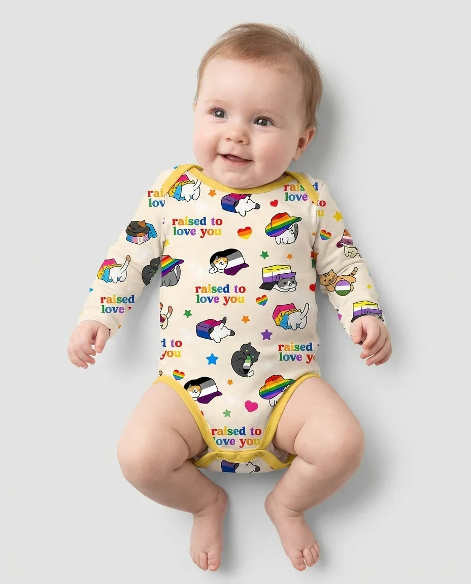 Rainbow Paws Family Matching Bamboo Bodysuit