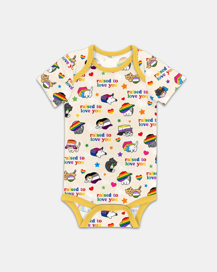 Rainbow Paws Family Matching Bamboo Bodysuit