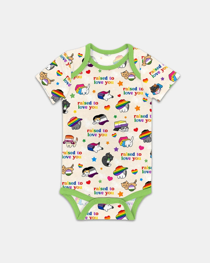 Rainbow Paws Family Matching Bamboo Bodysuit
