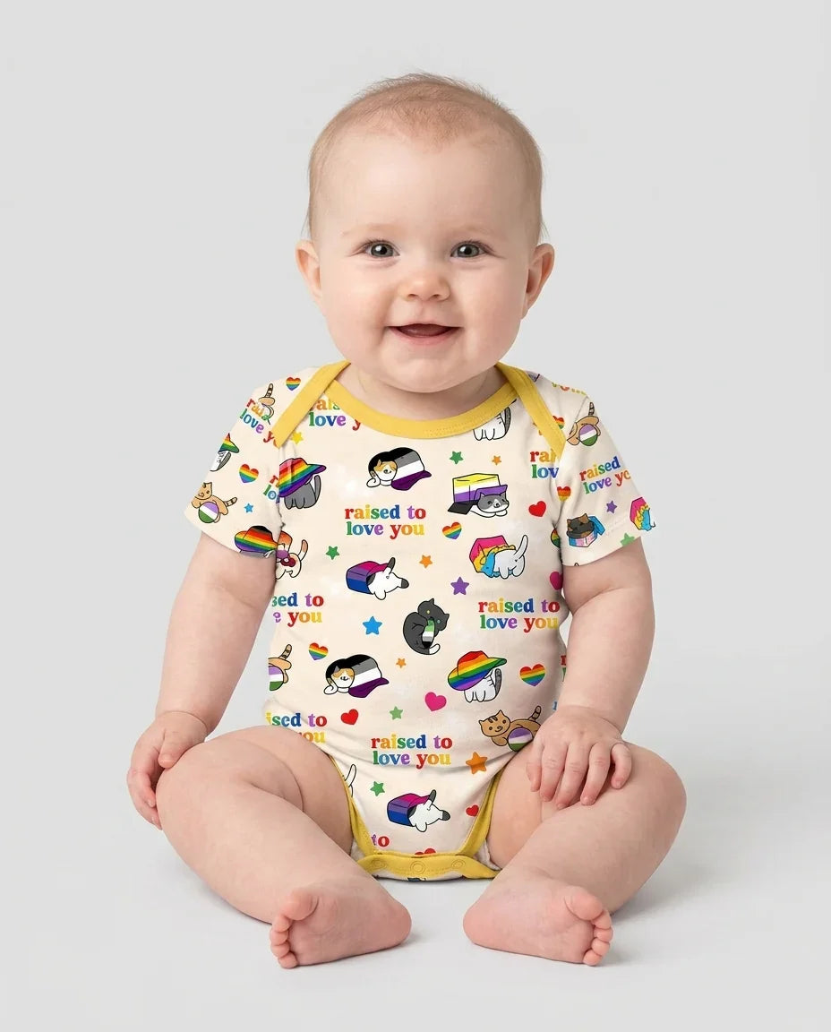 Rainbow Paws Family Matching Bamboo Bodysuit
