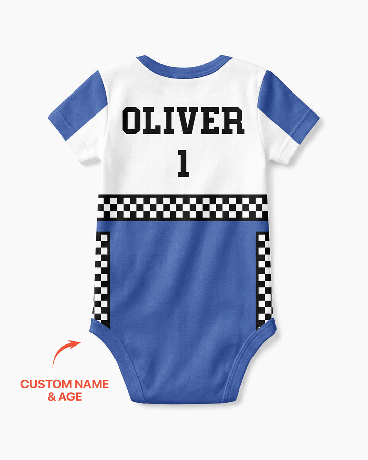 Born To Race Bamboo Short Bodysuit