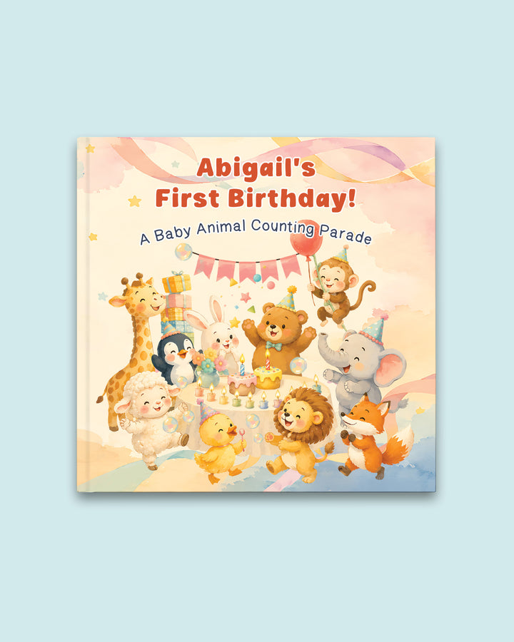 Personalized First Birthday Book Stories Book