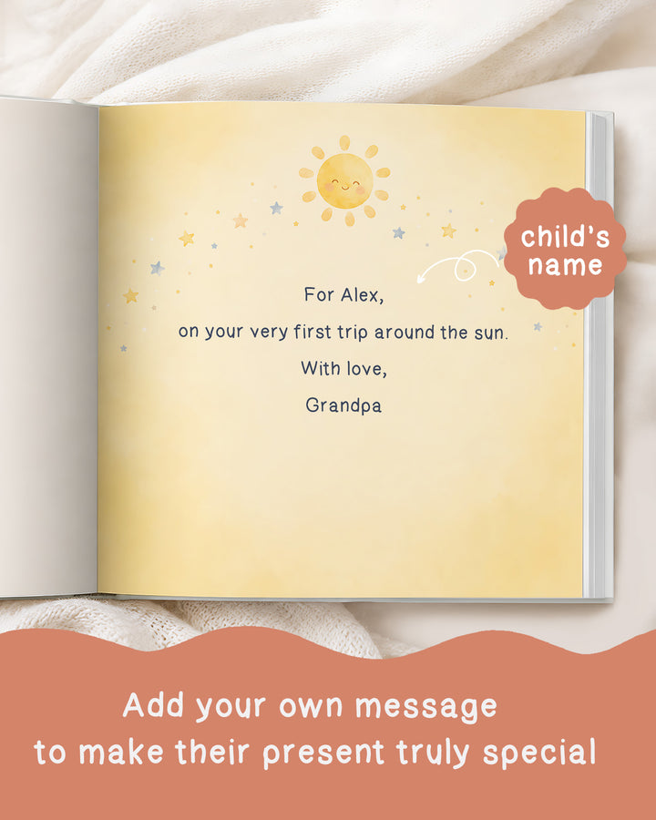 Personalized First Birthday Book Stories Book