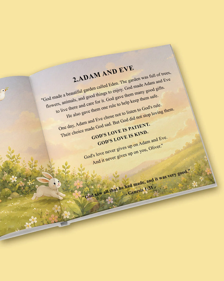 Personalized First Bible Stories (1) Stories Book
