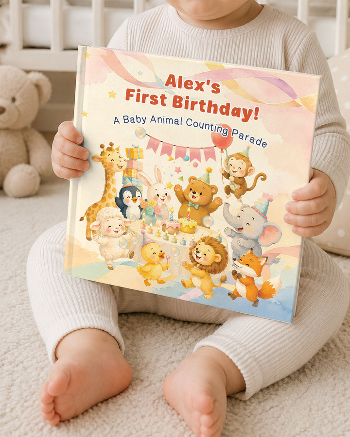 Personalized First Birthday Book Stories Book
