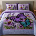 Butterfly Charm Bamboo Quilt Bedding Set