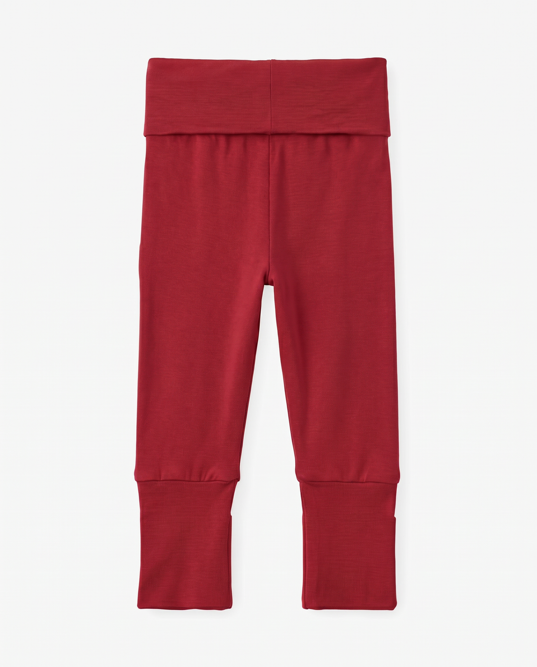 Solid Color Bamboo Fold Over Legging