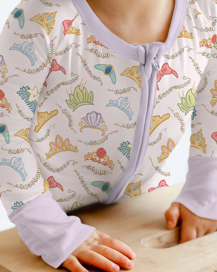 Princess Crowns Bamboo Convertible Zippy
