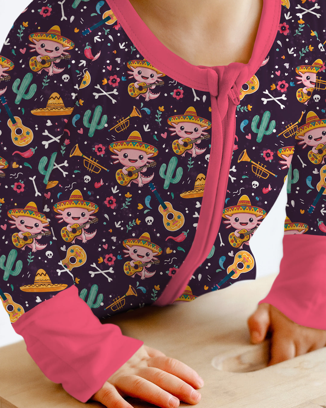 Axolotl Fiesta Bamboo Convertible Zippy