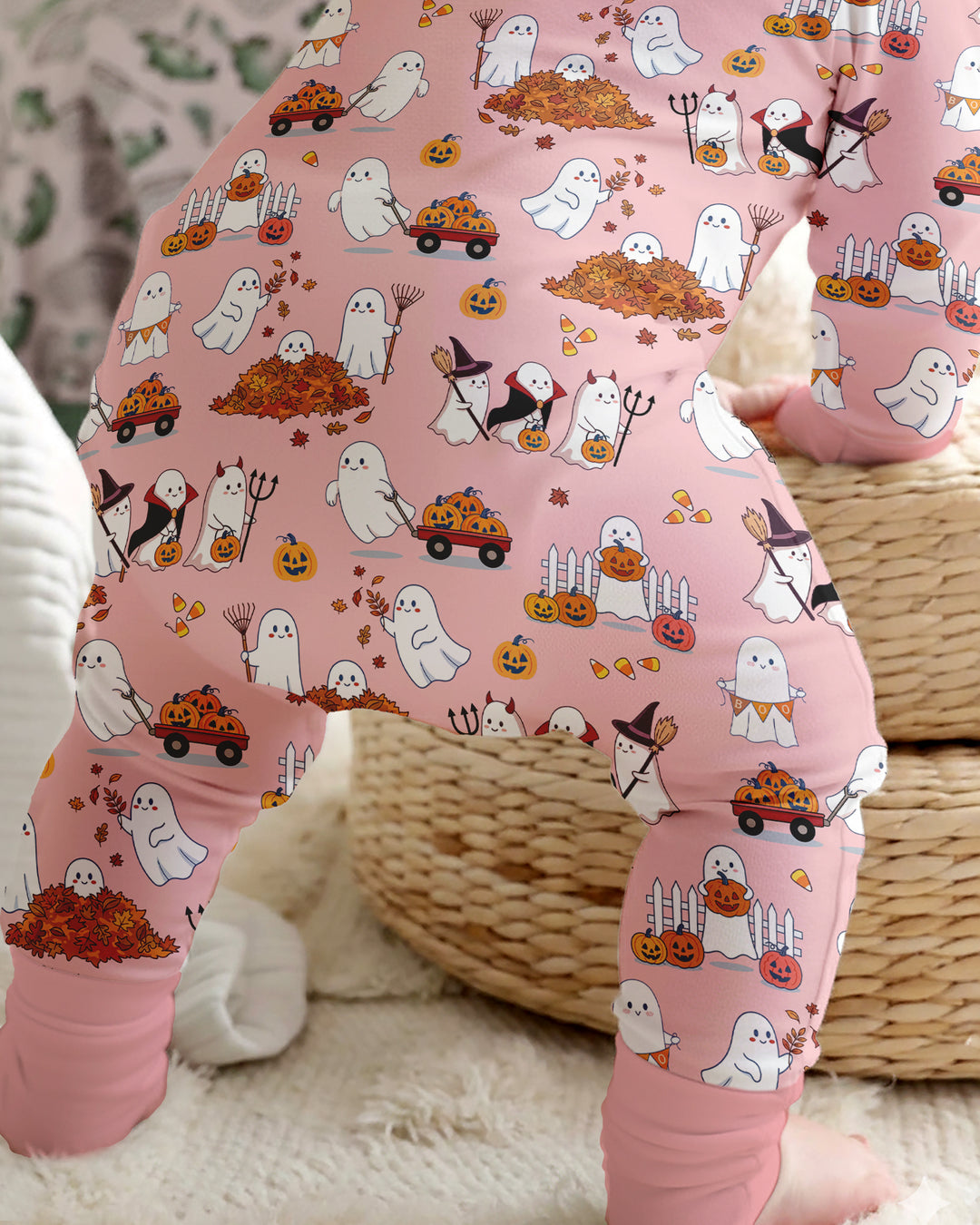Halloween Town  Bamboo Convertible Zippy