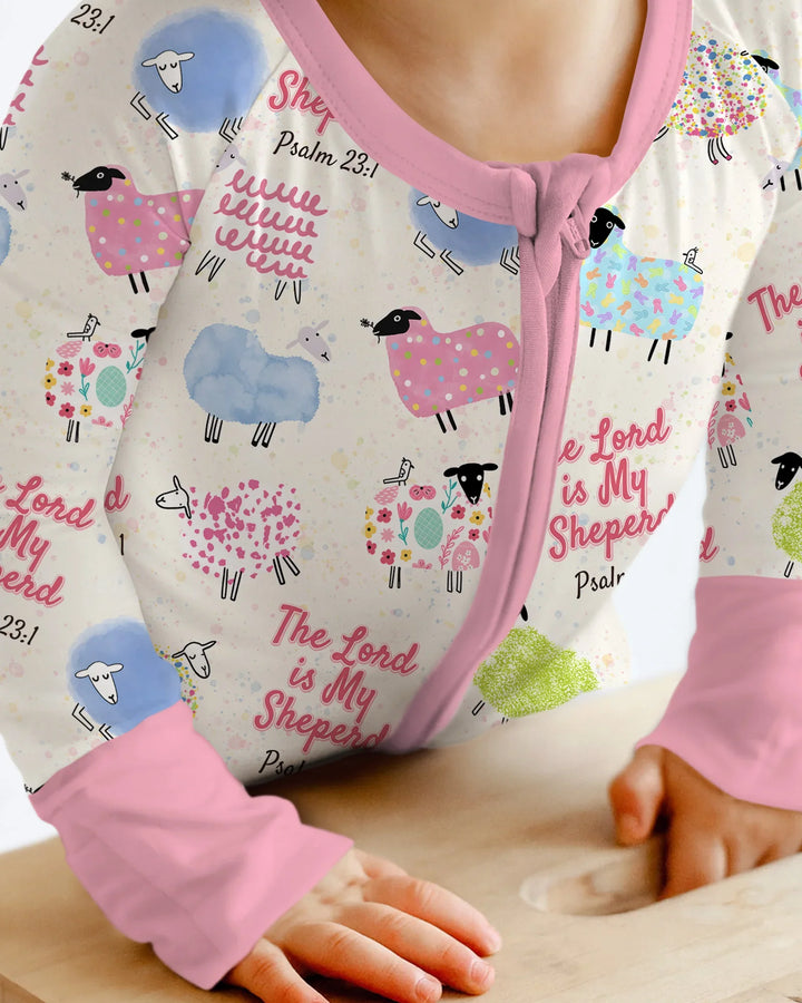 The Lord Is My Shepherd Psalm 23 Bamboo Convertible Zippy