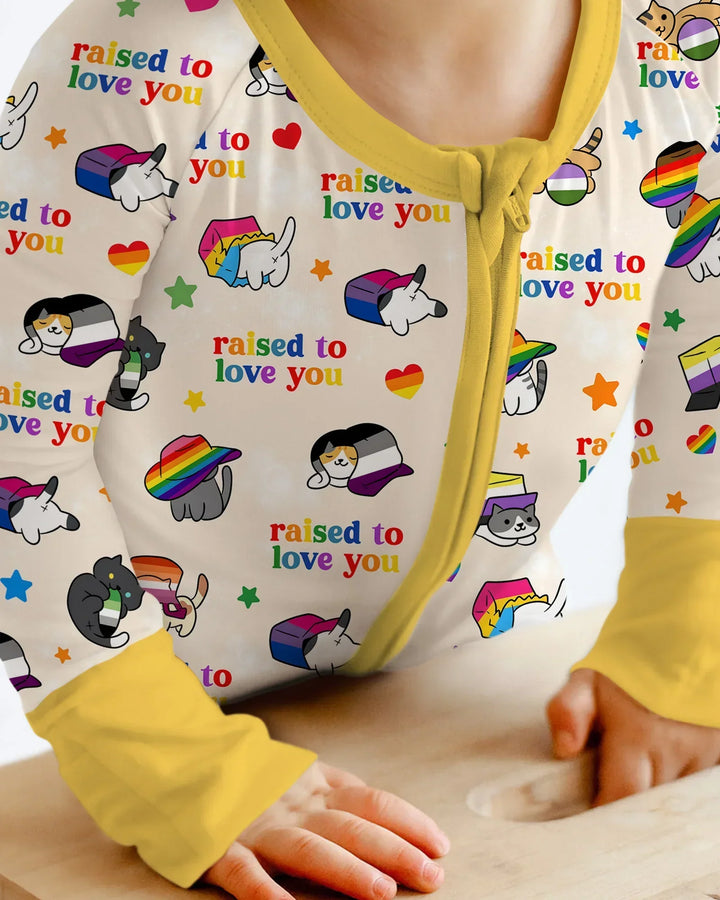 Rainbow Paws Family Matching Bamboo Convertible Zippy