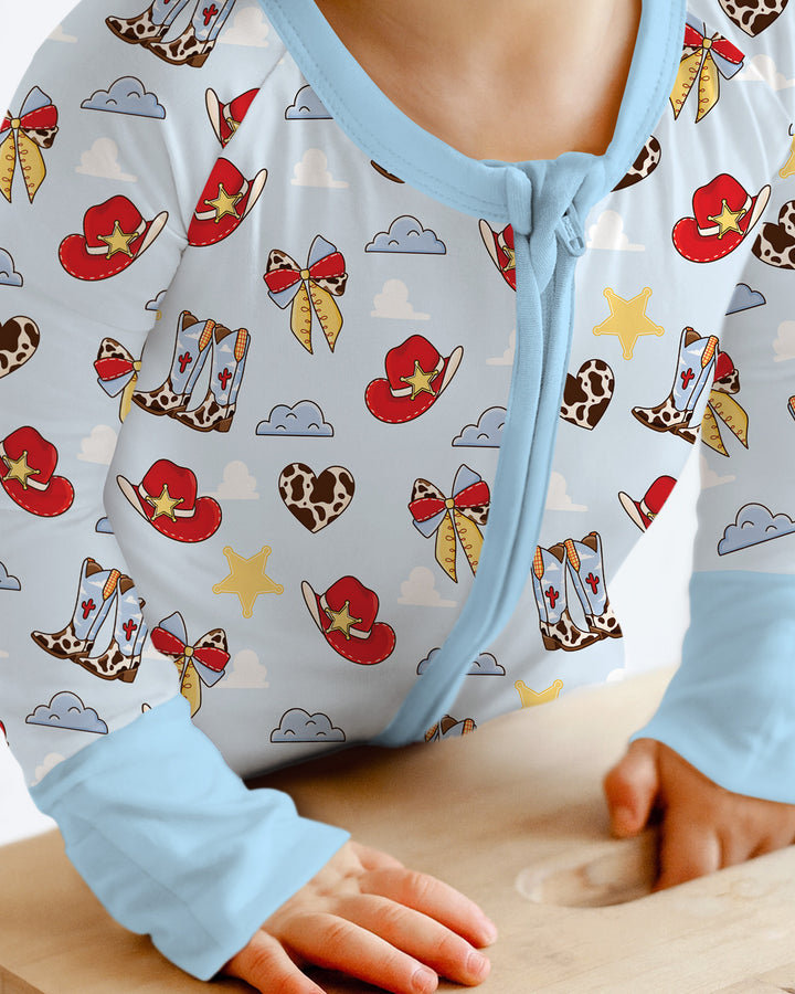 Cowboy Story Bamboo Convertible Zippy