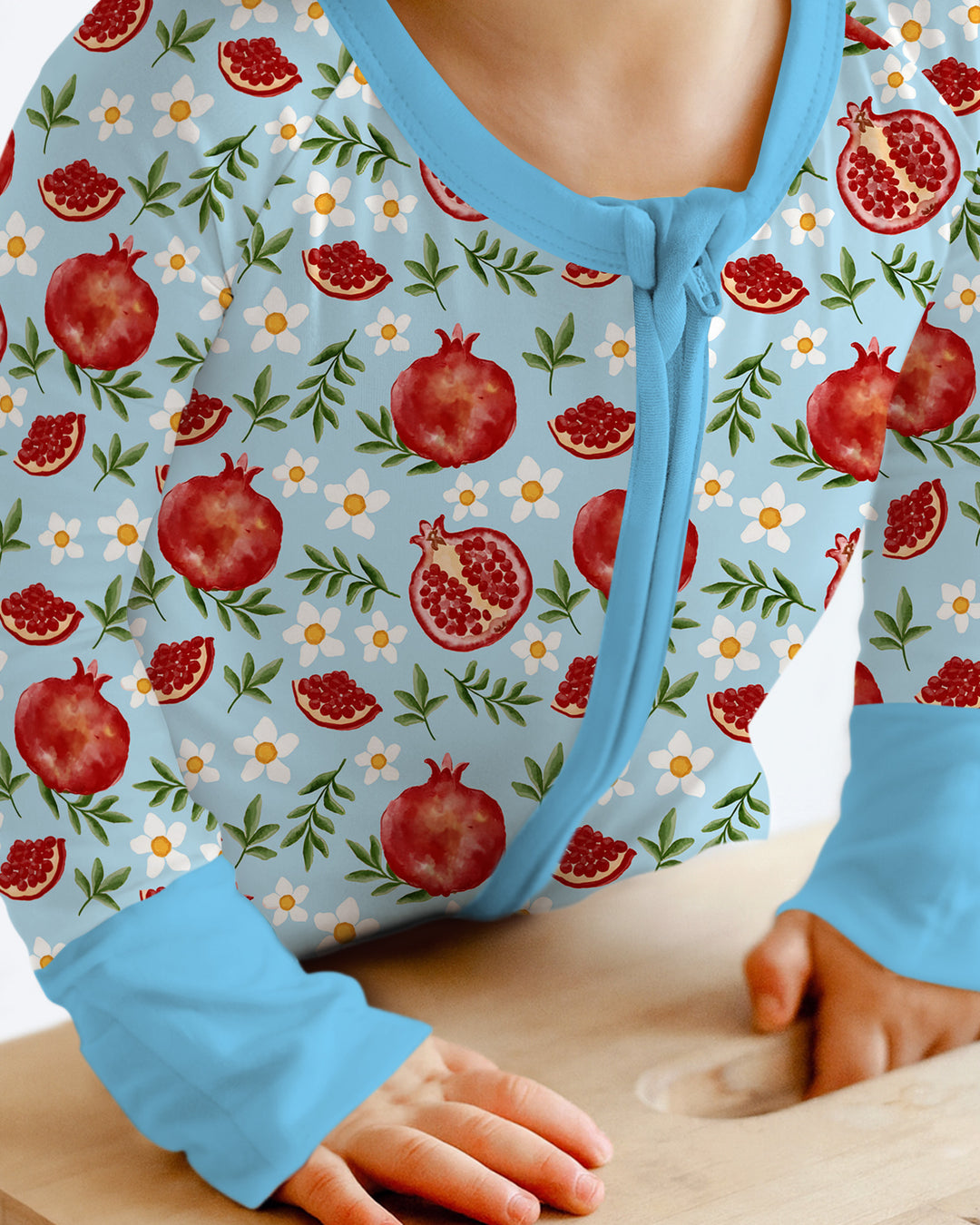 Pomegranate Garden Joy Family Matching Bamboo Convertible Zippy