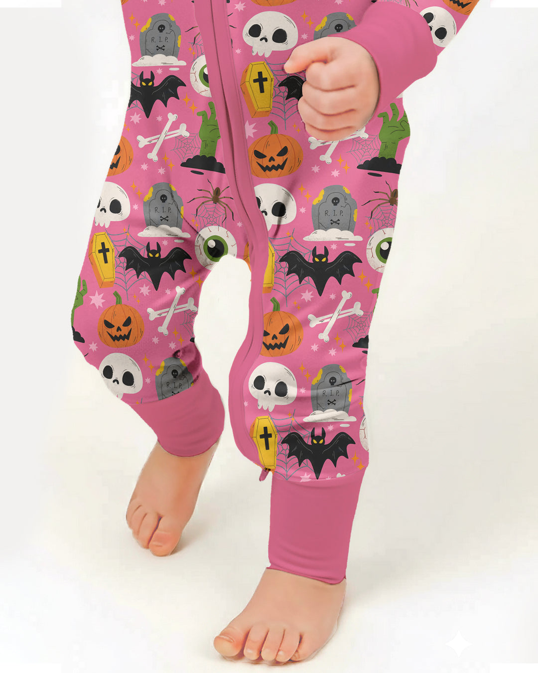 Little Monsters Bamboo Convertible Zippy For Halloween