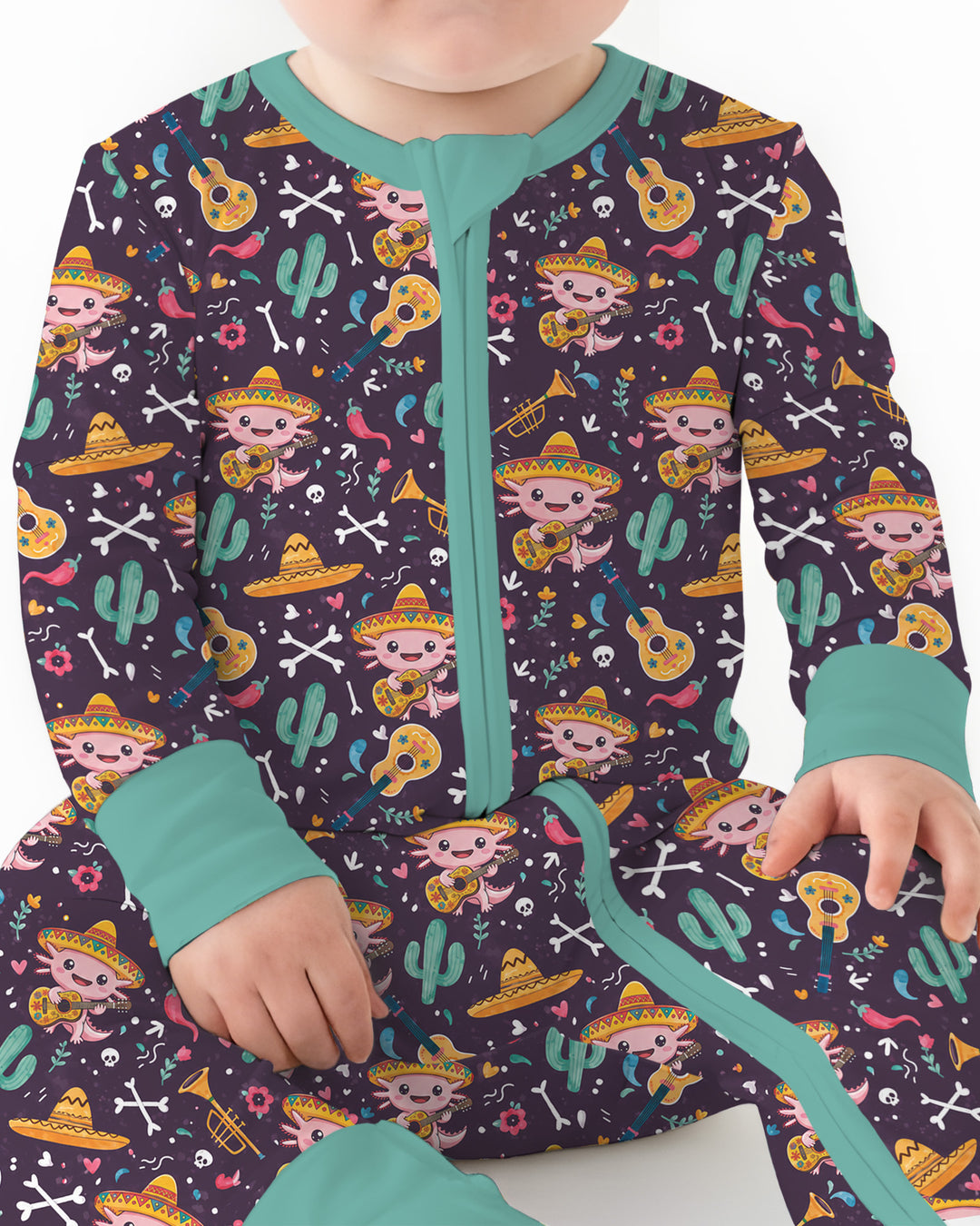 Axolotl Fiesta Bamboo Convertible Zippy