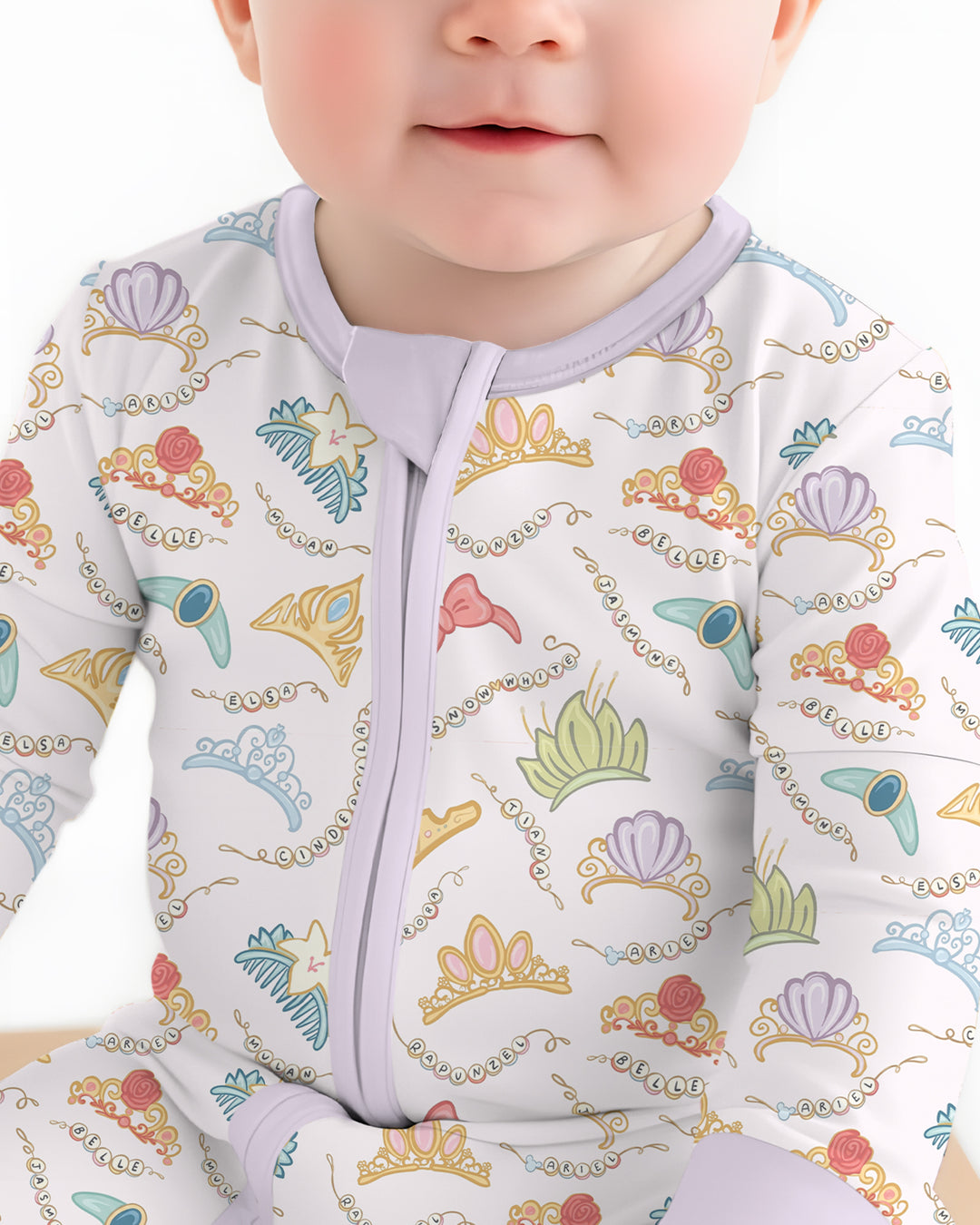 Princess Crowns Bamboo Convertible Zippy